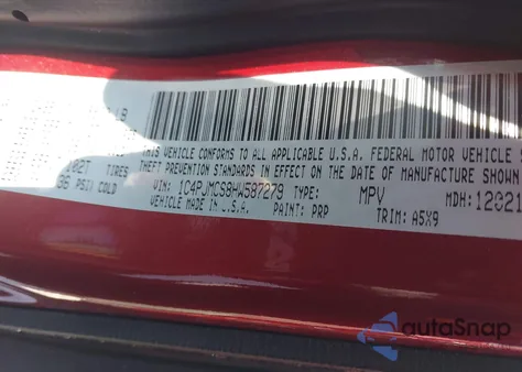 2017 Jeep Cherokee Latitude 4X4 z USA, uszkodzony, nr VIN 1C4PJMCS8HW587279